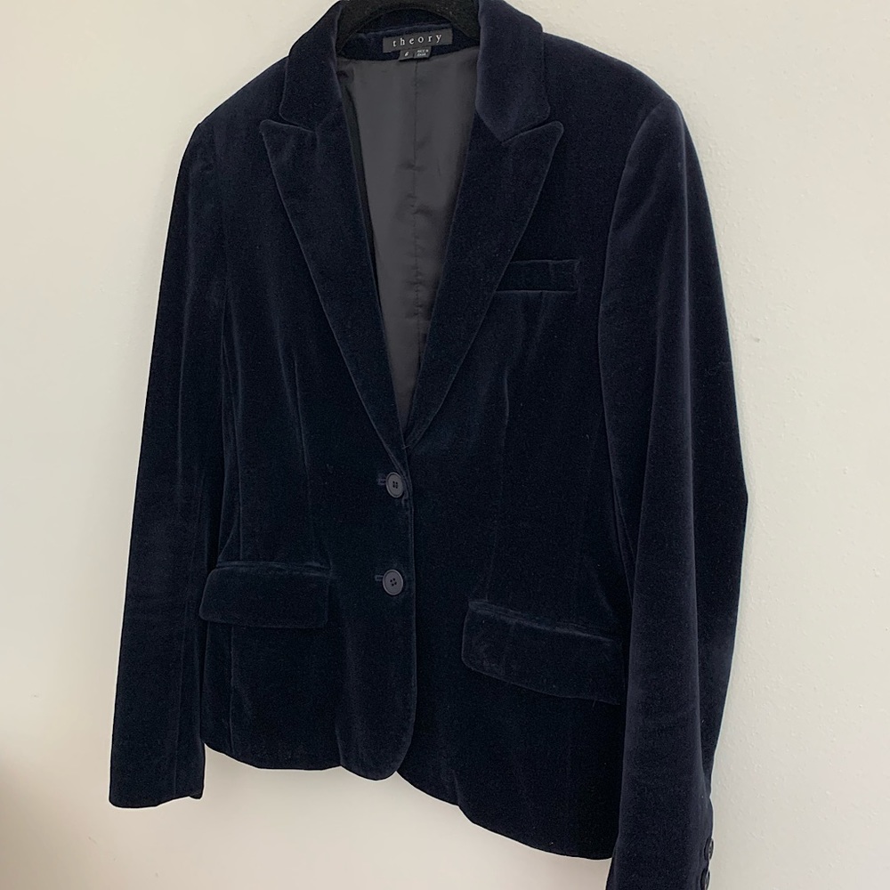 Velvet Blue Theory Blazer Jacket